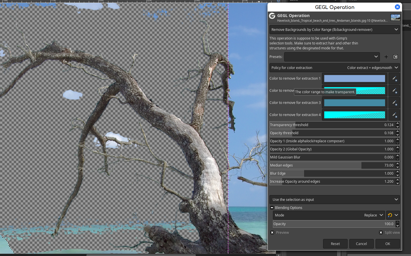 GitHub LinuxBeaver/Background_Remover_By_Color_Gimp_Plugin Remove