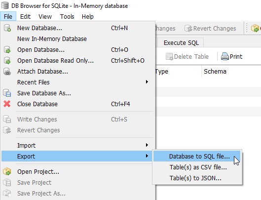 Export Button? · Issue #3094 · sqlitebrowser/sqlitebrowser · GitHub