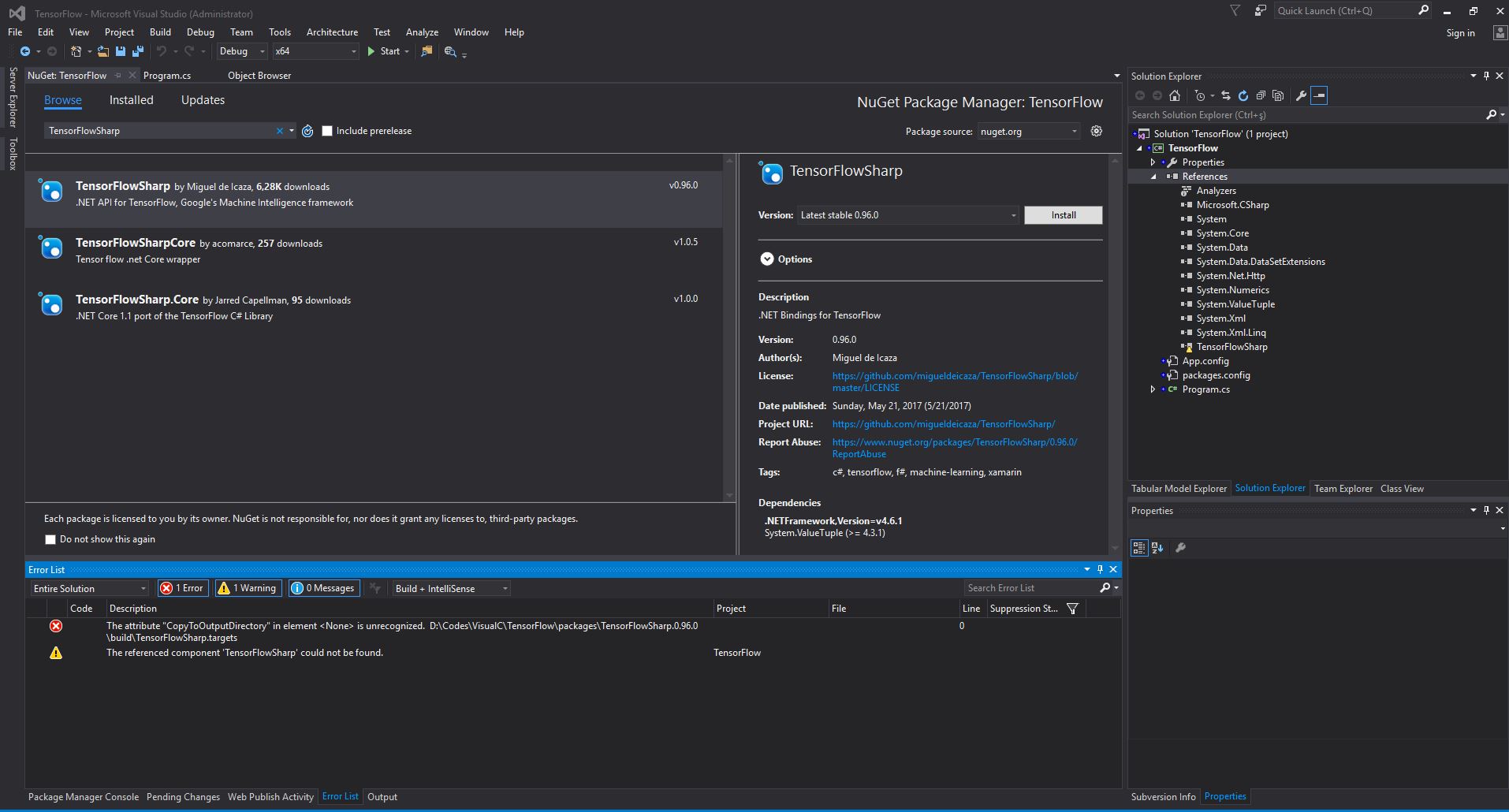 Sample Test Status for Windows · Issue #64 · migueldeicaza ...