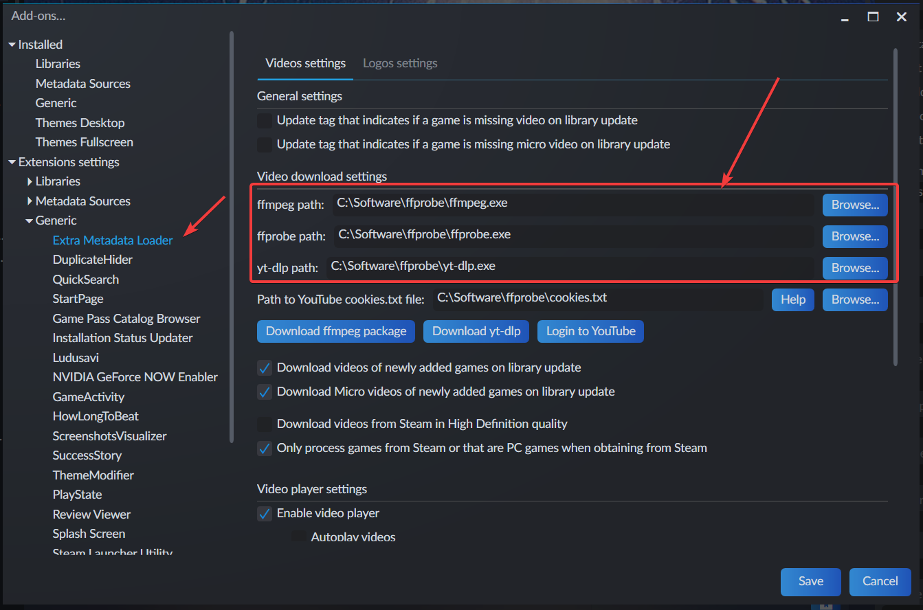 [Extra MetaData Loader] No Menu Entry · Issue #133 · darklinkpower ...