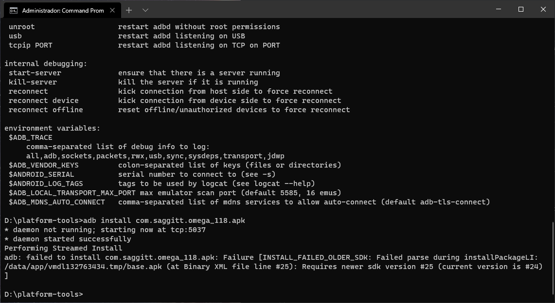 Failed to install .apk from Aurora Droid, GitHub page and ADB command ...