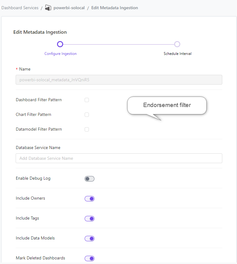 PowerBi ingestion Job possibility to filter on the endorsement type · Issue 12170 · open