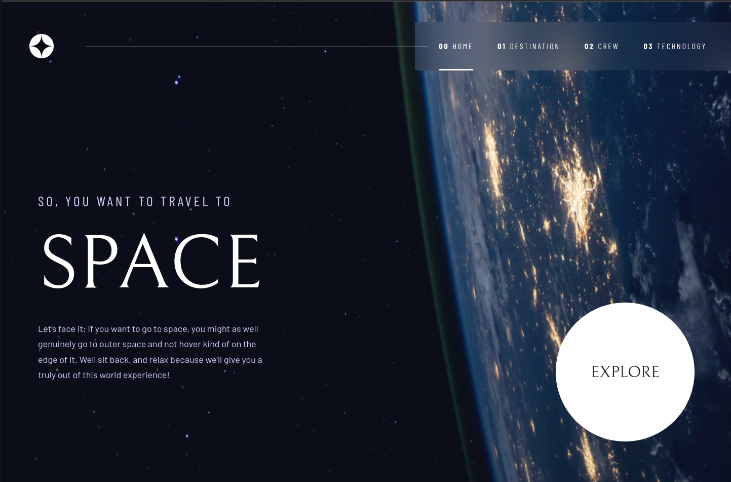 GitHub - alqae/space-tourism-website: Our space-tourism website offers ...