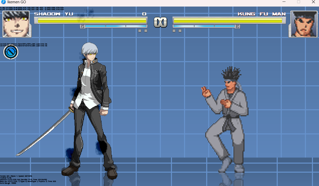 EX Yu: Black Debug text · Issue #1219 · ikemen-engine/Ikemen-GO · GitHub