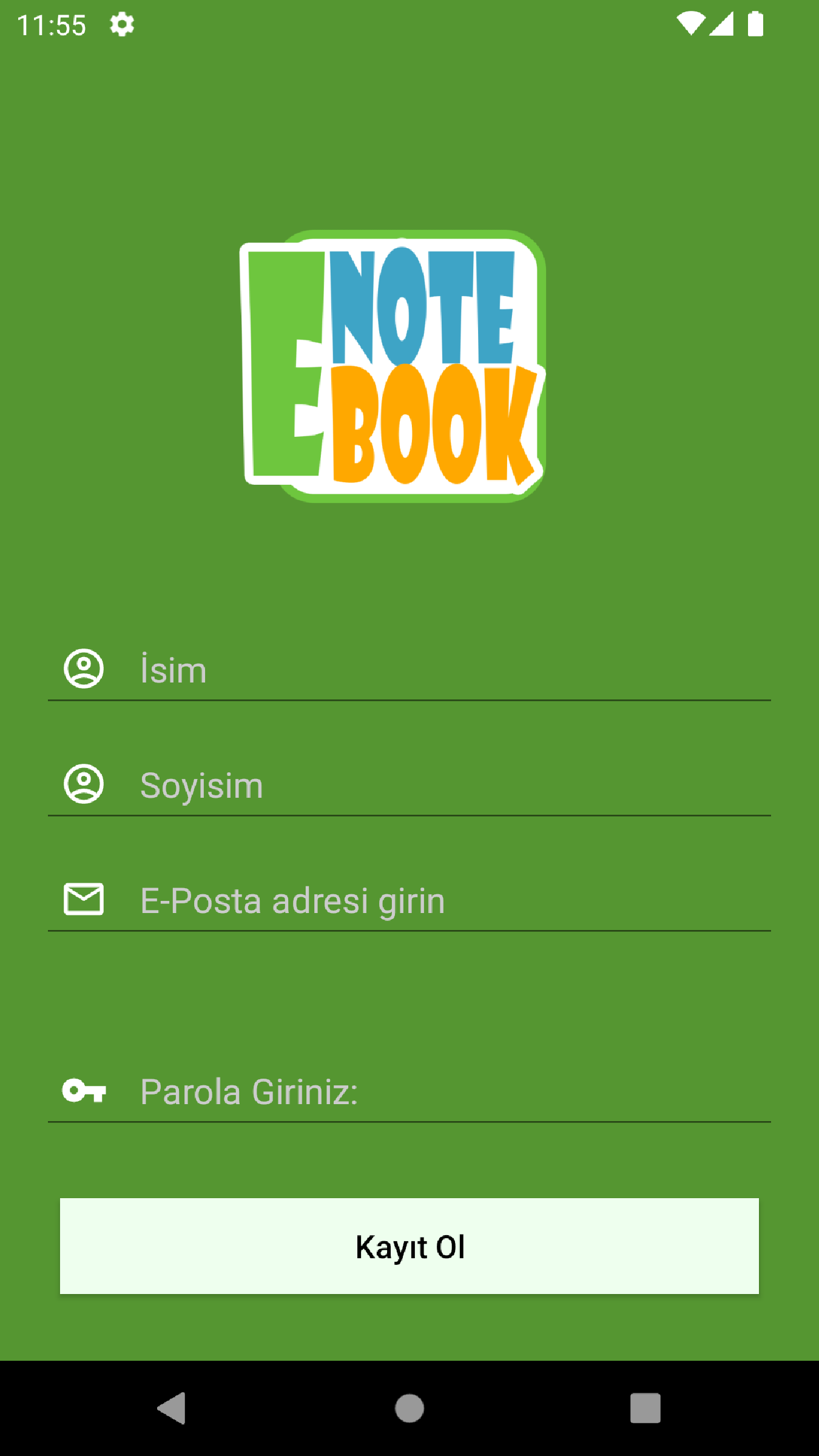 GitHub - Emrehan-Aydin/E-Notebook-AndroidApp