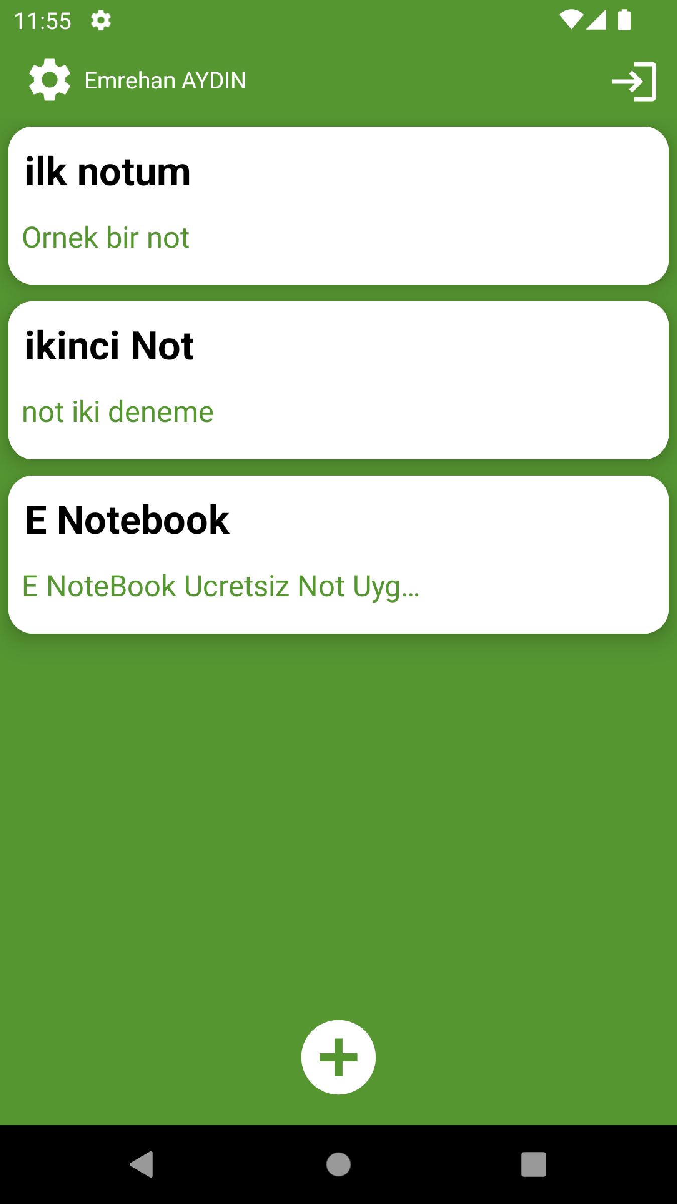 GitHub - Emrehan-Aydin/E-Notebook-AndroidApp