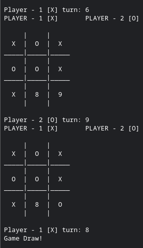 GitHub - ashok159/Tic-Tac-Toe: A simple tic-tac-toe game implemented ...