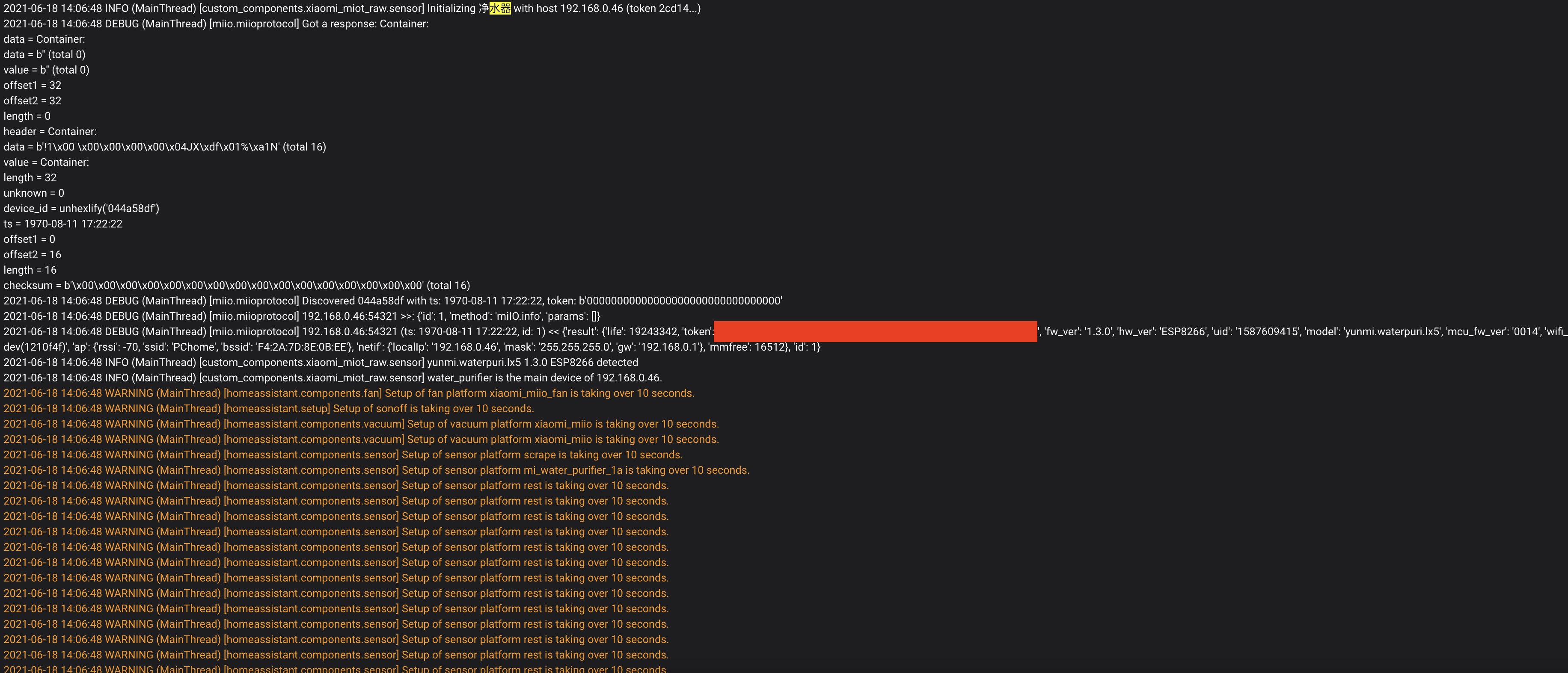 小米淨水器1a抓不到 · Issue #161 · ha0y/xiaomi_miot_raw · GitHub