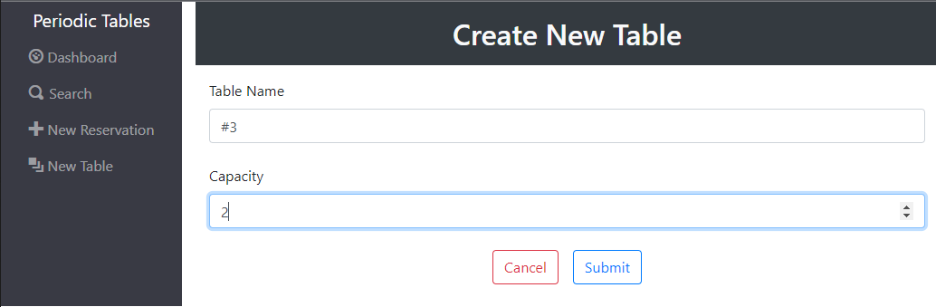 Github Natalie Aparecium Restaurant Reservation App