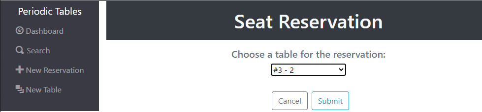 Github Natalie Aparecium Restaurant Reservation App