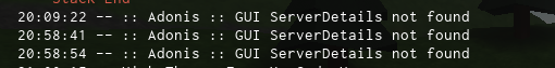 ServerInfo doesn't work and produces an error. · Issue #370 · Epix ...
