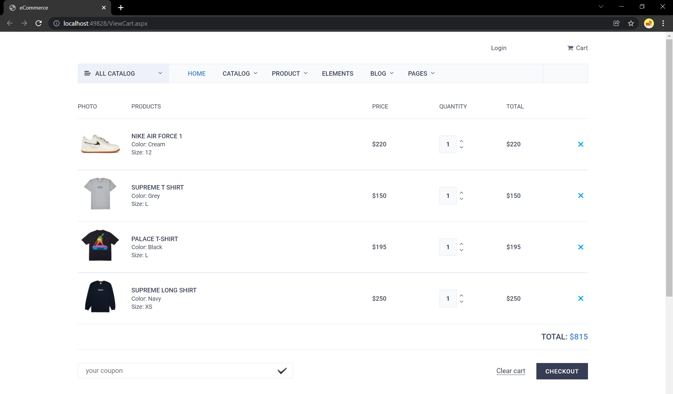 GitHub - cjdeniz9/eCommerce · GitHub