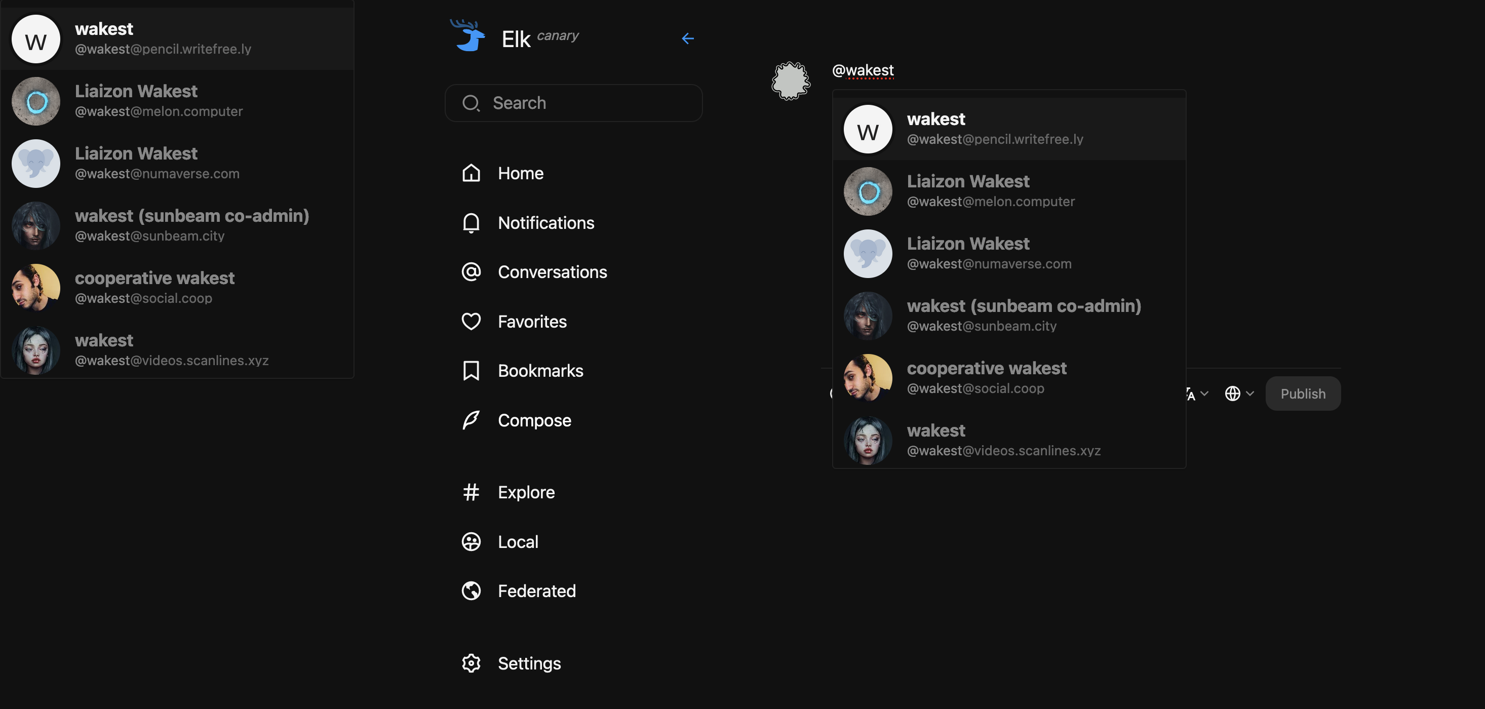 username autocomplete dropdown glitch · Issue #1326 · elk-zone/elk · GitHub