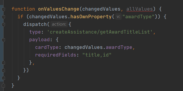 🐛[BUG]The Form is reset When I dispatch in Form's onValuesChange(在表单 ...