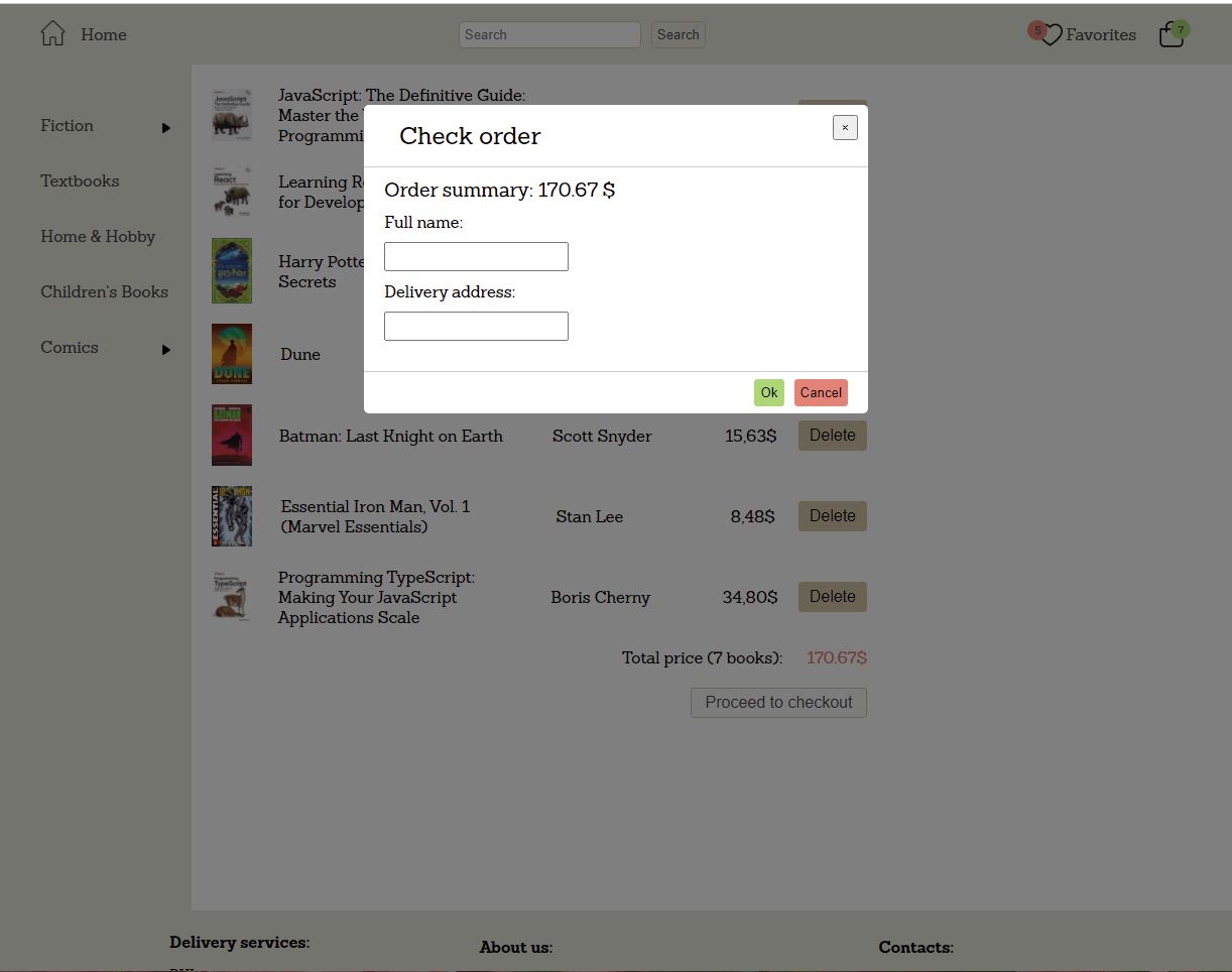 GitHub - V-tyna/book_store: Book store pet project