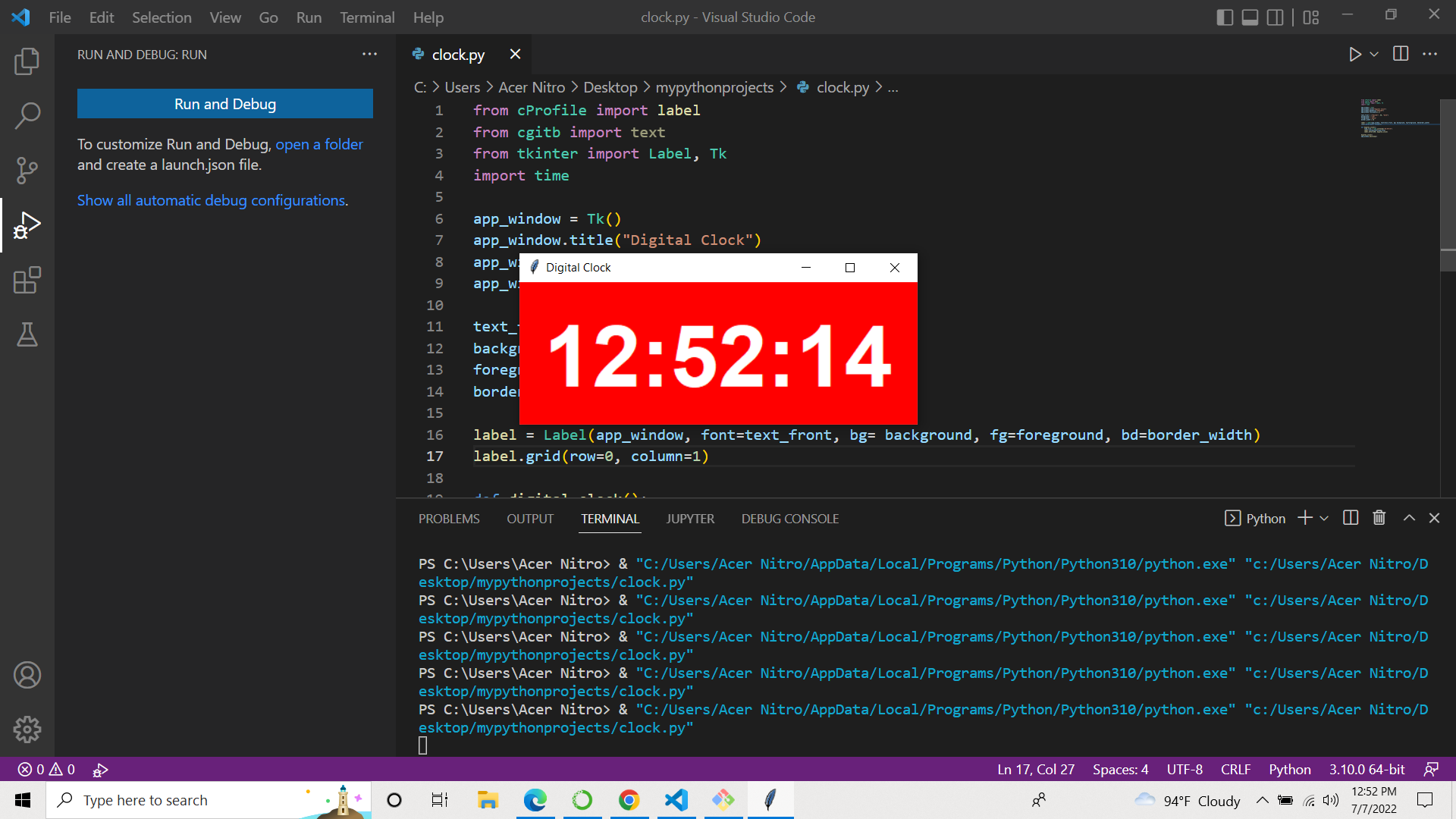 GitHub - womuntio/Digital-Clock