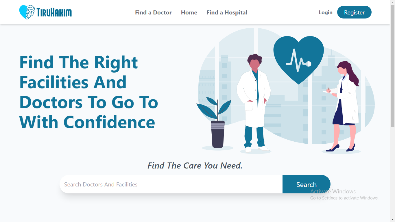 GitHub ezra02/doctorratingweb TiruHakim is an online database of