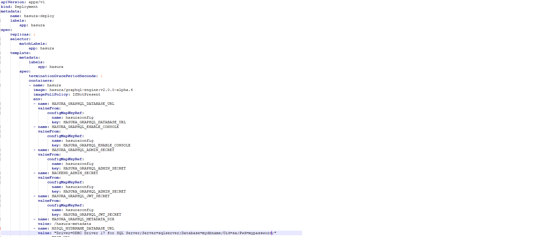 v2.0.0-alpha.4 - error connecting to mssql using env variable · Issue ...