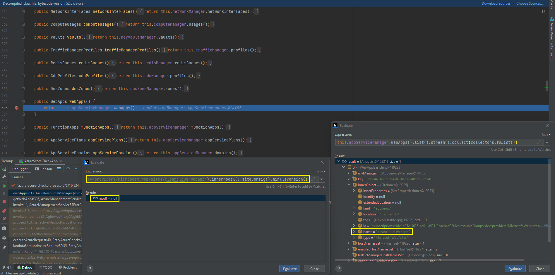 [BUG] SiteConfigInner class methods return null · Issue #32859 · Azure ...