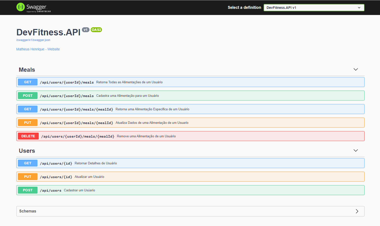 GitHub - matheus-hr/DevFitness: Desenvolvida uma API REST completa de ...