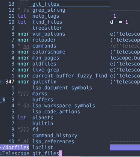 Issues using the git buildins · Issue #258 · nvim-telescope/telescope ...