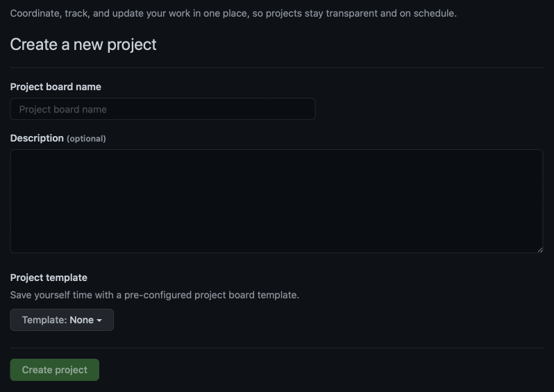 Emoji support in project title and description