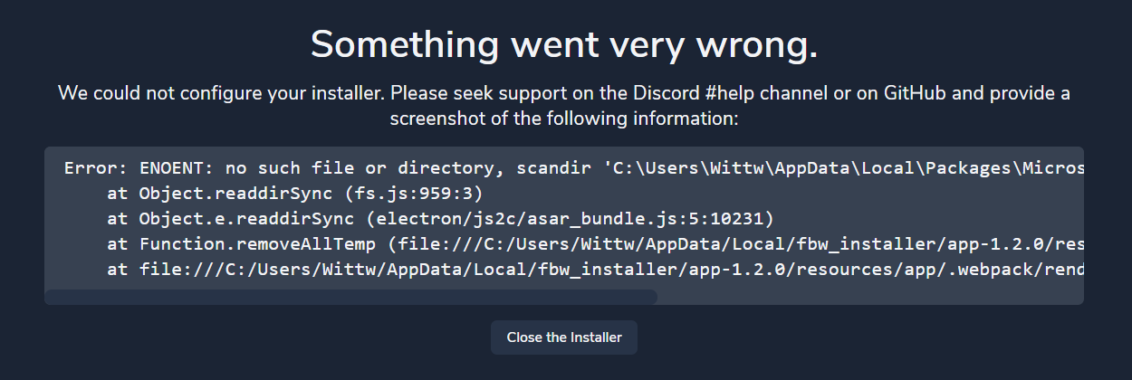[BUG] Can not install if Packages directory moved · Issue #250 ...