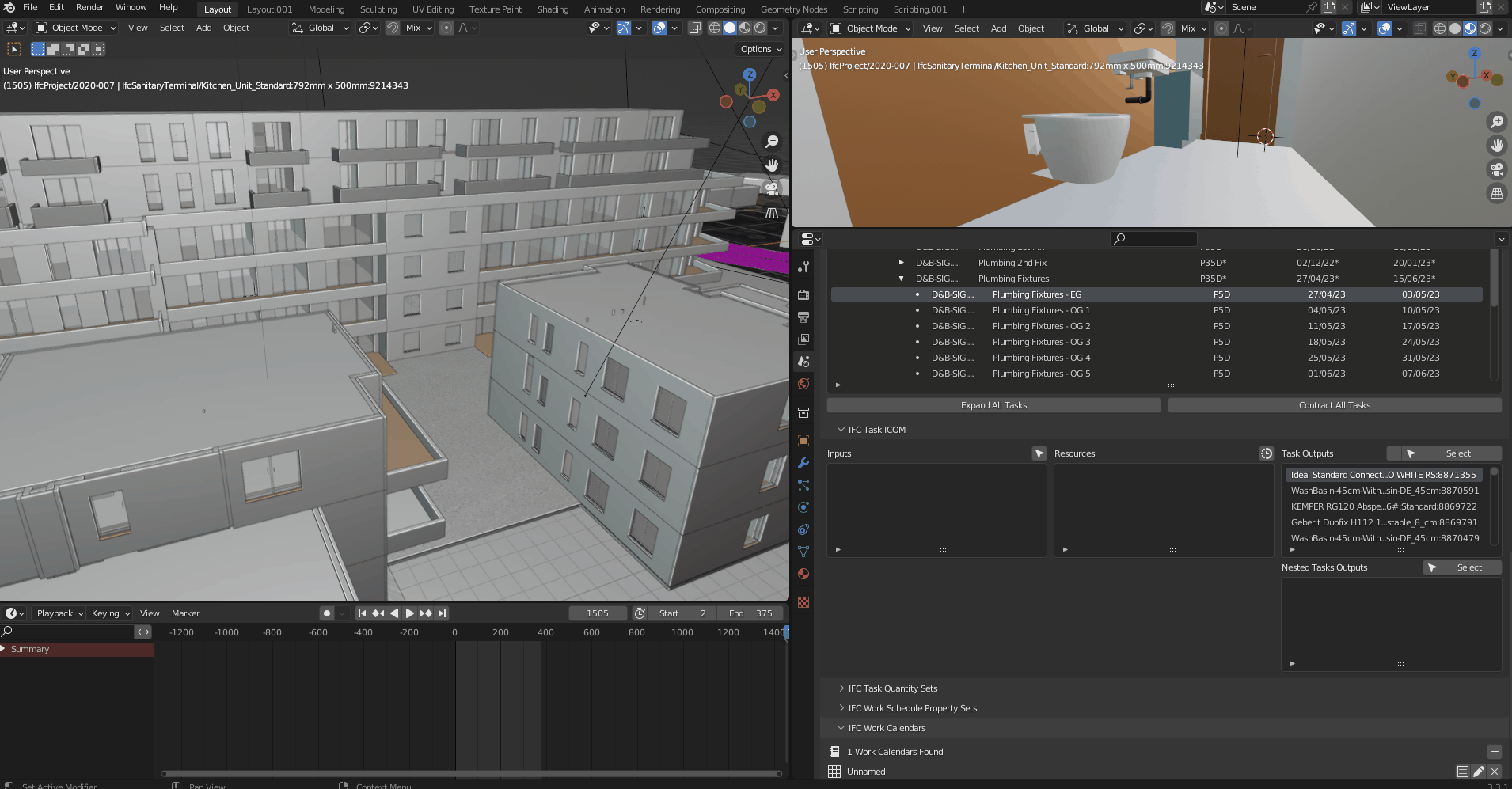 4D BIM visualization feature · Issue #2381 · IfcOpenShell/IfcOpenShell ...