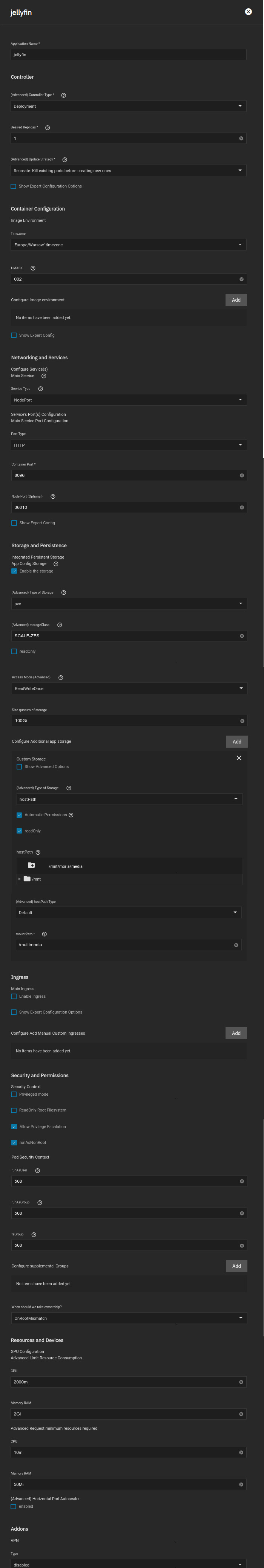 [JELLYFIN] Jellyfin cannot reach and timeouts on media