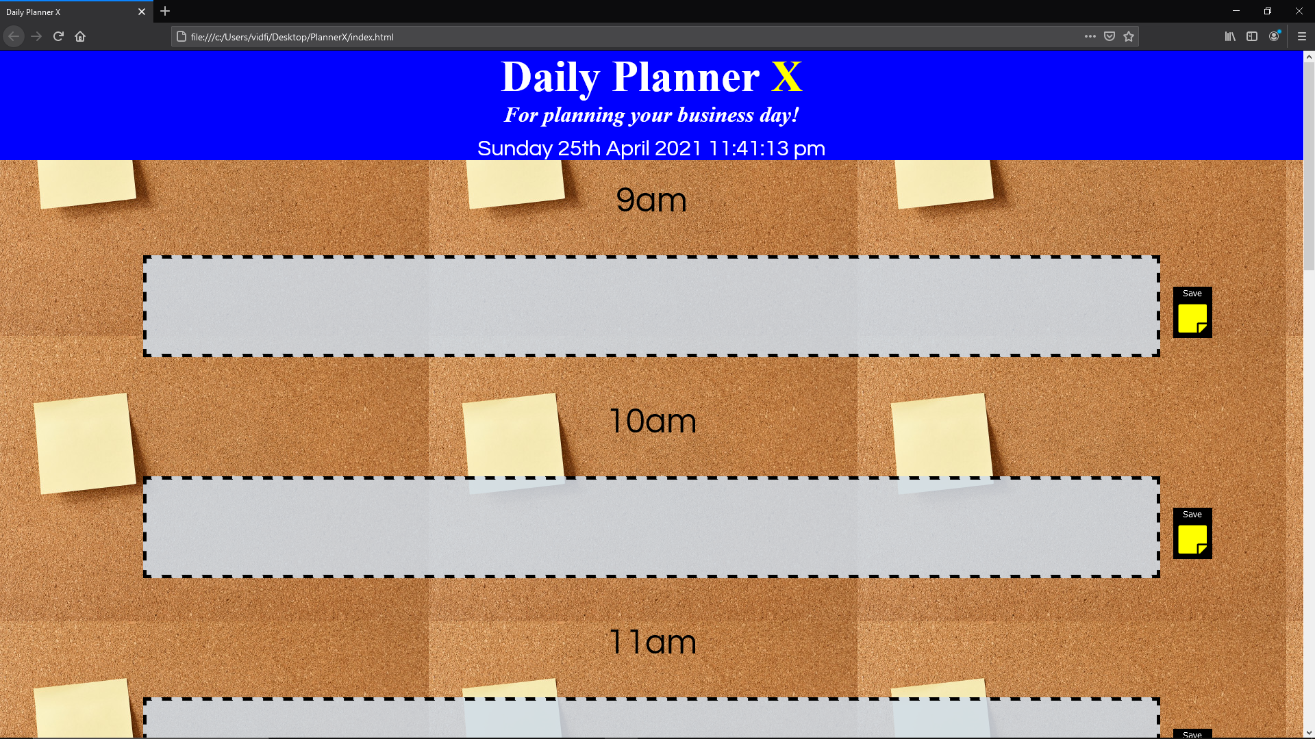 GitHub - Vidfinnx/PlannerX: Daily Planner