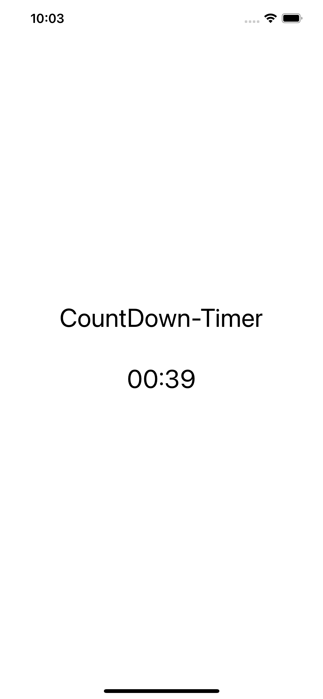 GitHub angelosstaboulis/CountDown CountDown is a simple iOS app that