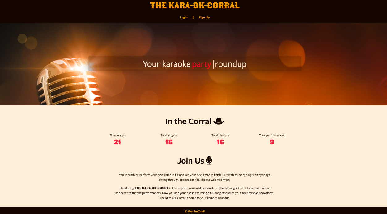 The Kara-OK-Corral Homepage