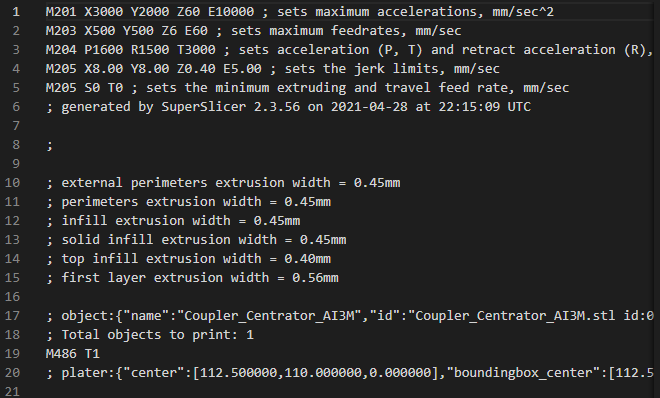 Machine limits in the G-code in wrong position. · Issue #1121 ...