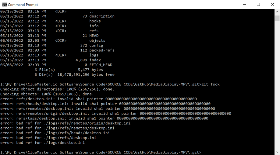 desktop.ini giving app errors · Issue 14619 · desktop/desktop · GitHub