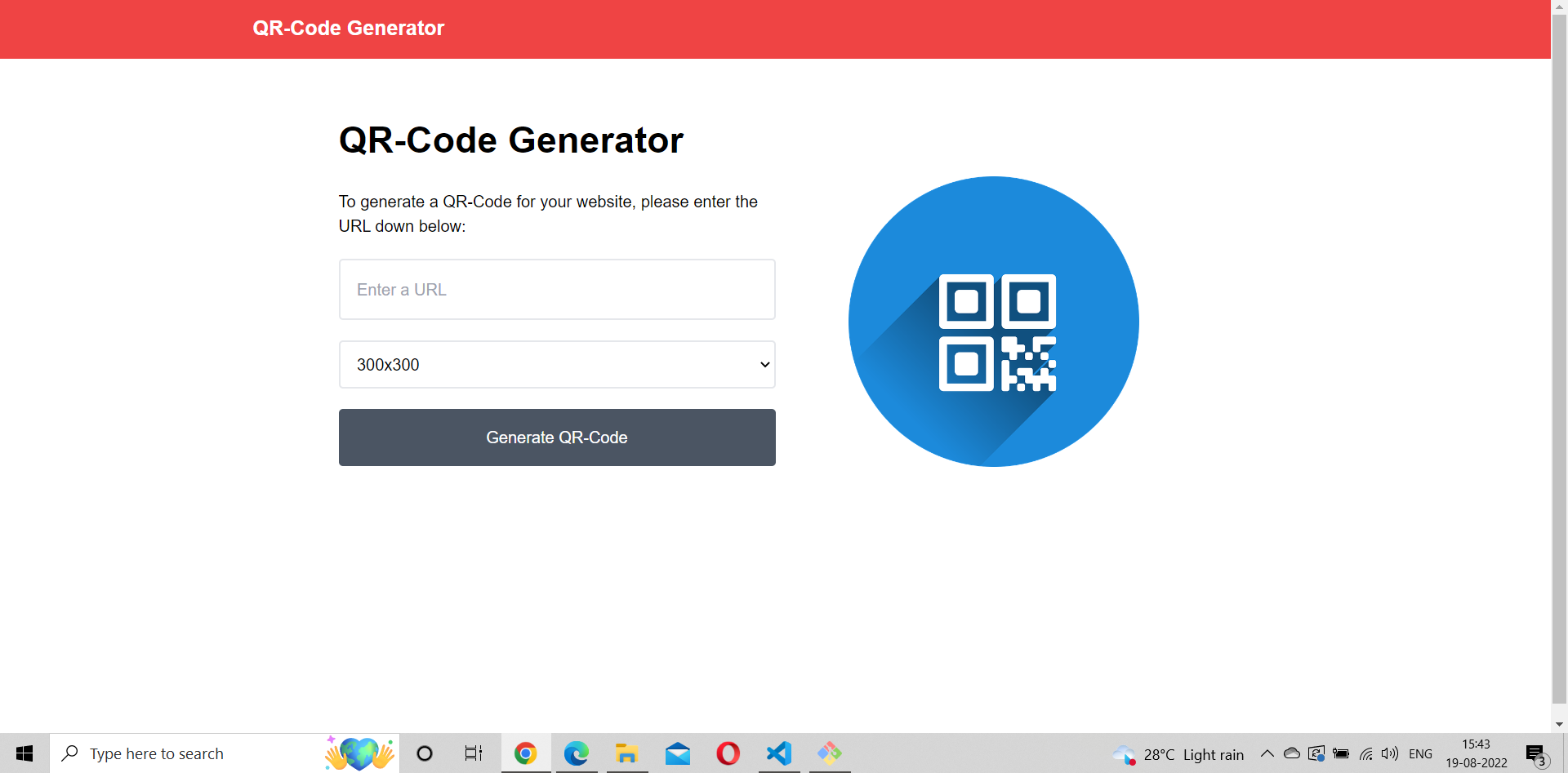 GitHub TushR007/MYQRCODEGENERATOR