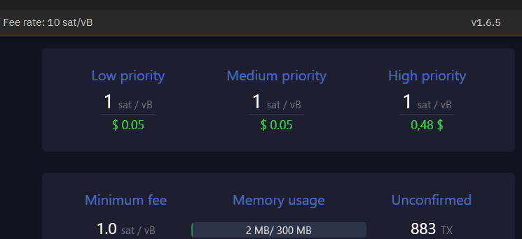 MIN_FEE_RATE 