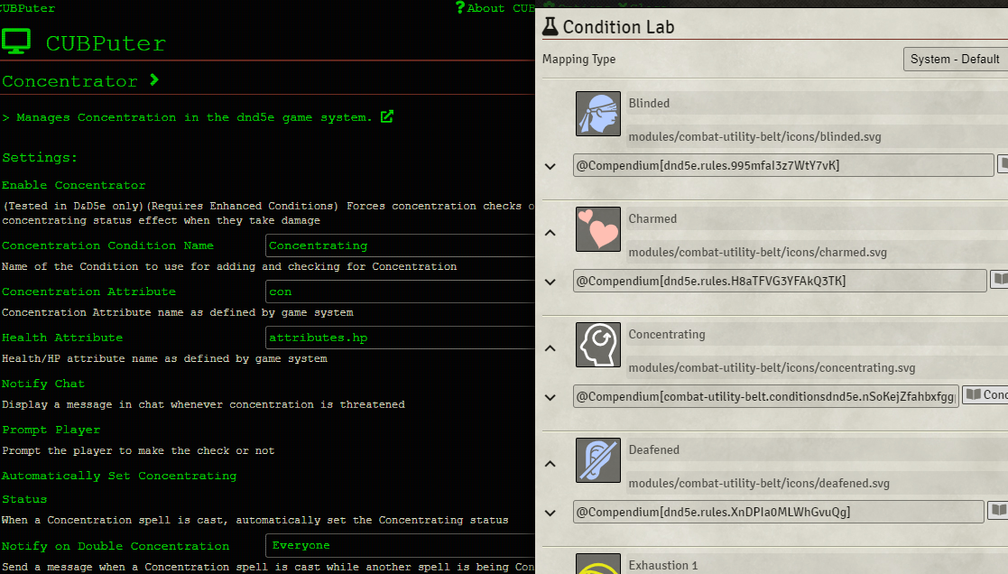 Bug removing concentration condition · Issue #591 · death-save/combat ...