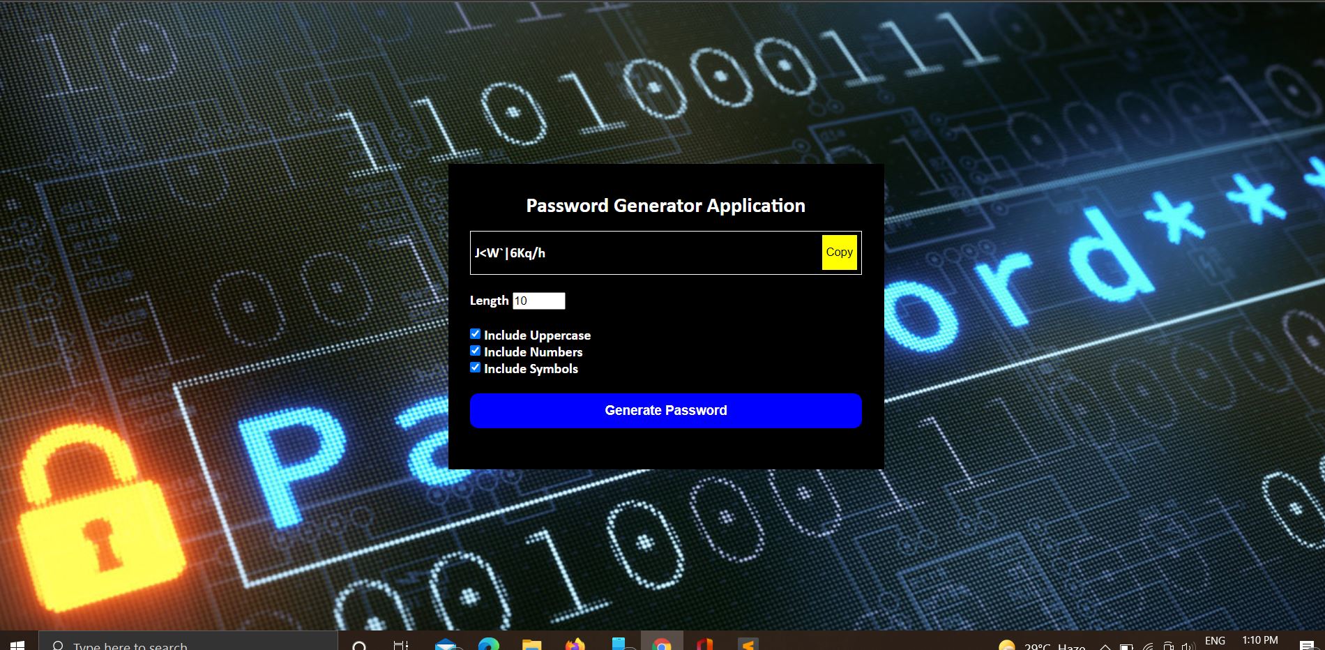 GitHub - Mahe-999/Password-GenerationApplication: Password generation ...