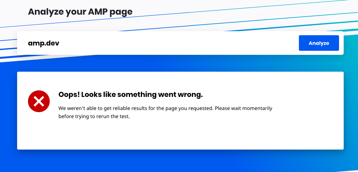Pixi: Always showing Error state message · Issue #5205 · ampproject/amp ...