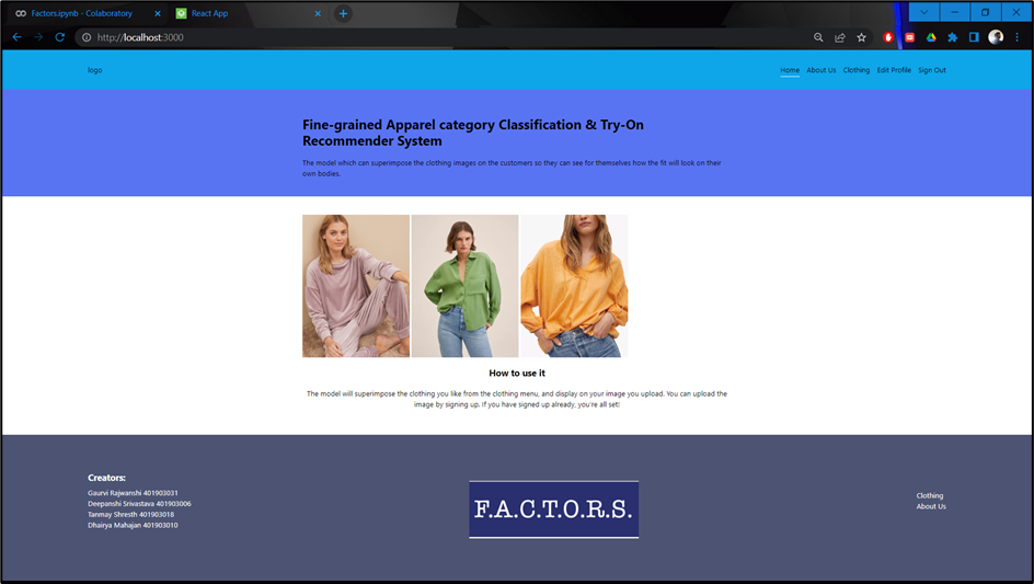 GitHub - GaurviRajwanshi/FACTORS