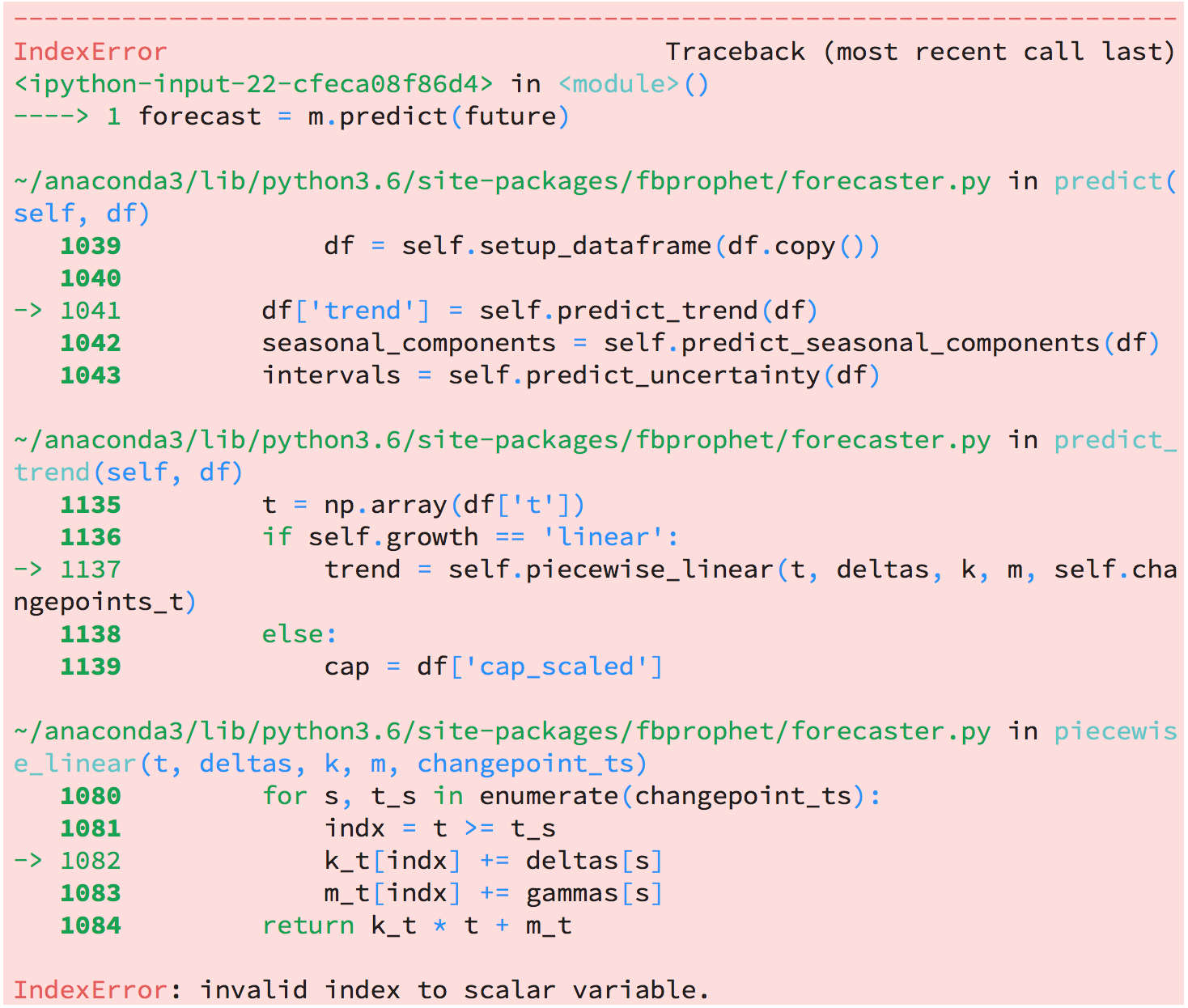 Bug using a single change point and mcmc sampling · Issue #608 ...