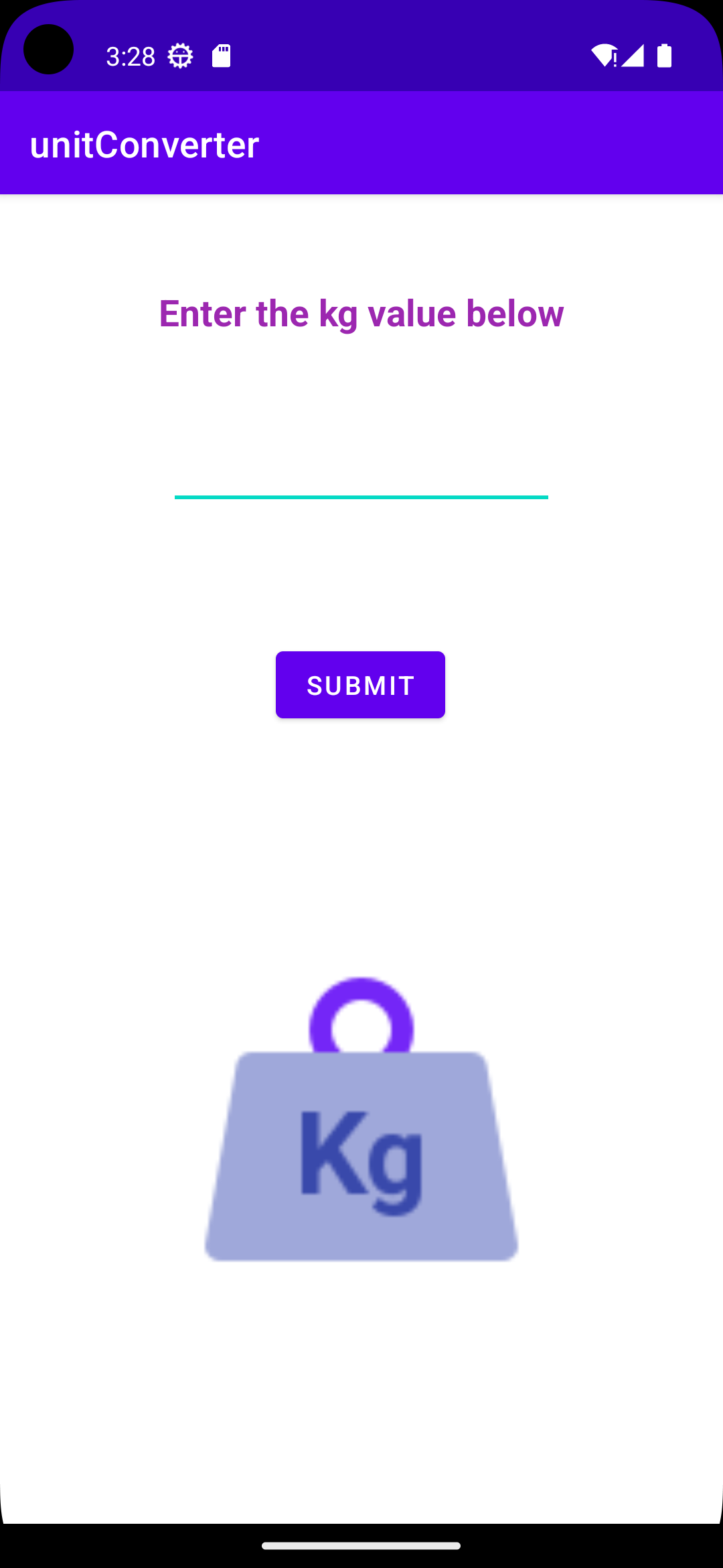 GitHub butani111/kgtopound It is unit converter android app which