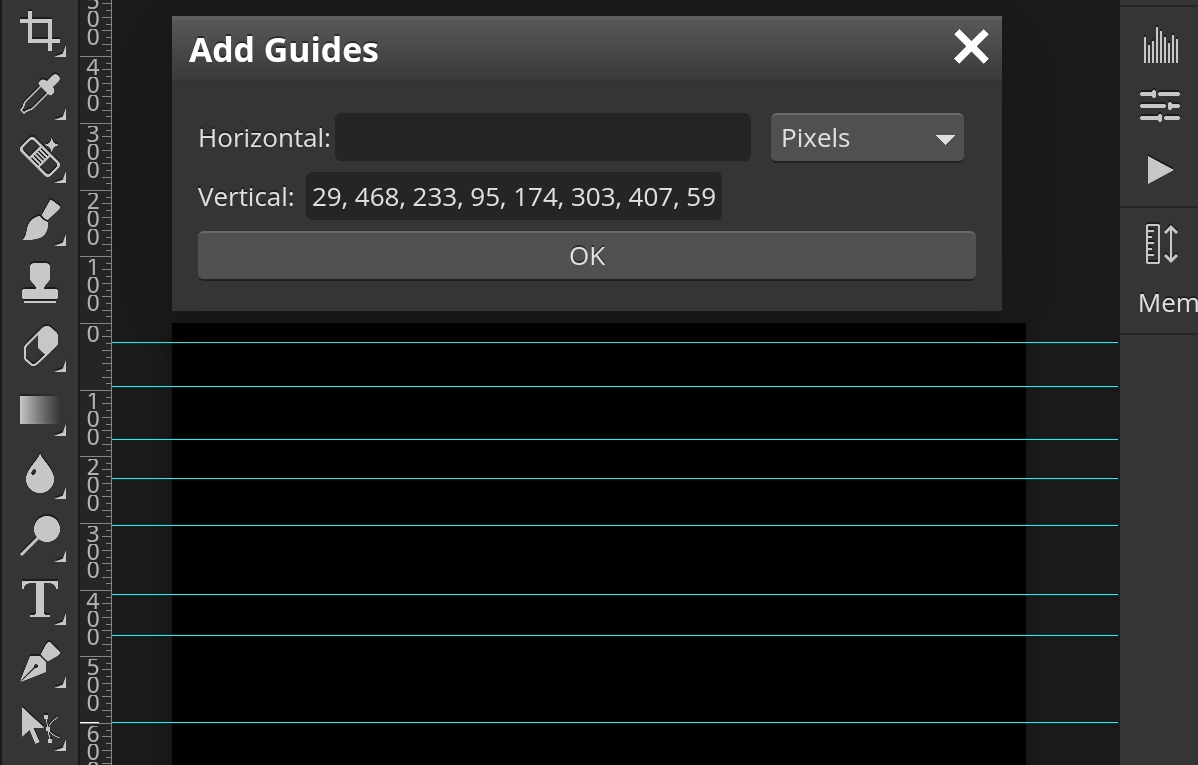 Feature Request Arrange The Values Of Guides From Smallest To Largest