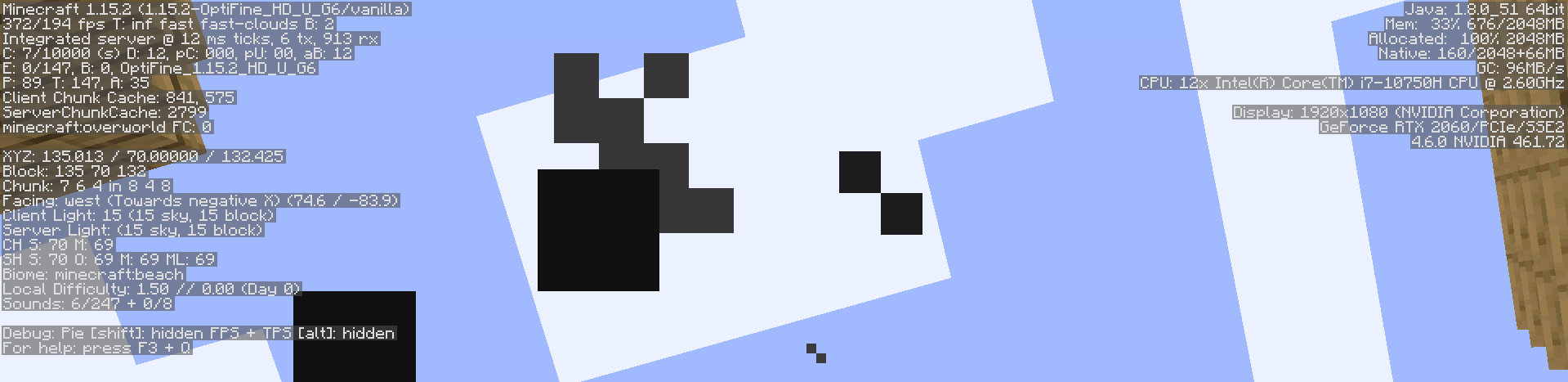 [Visiblity] Lightning invisible · Issue #5488 · sp614x/optifine · GitHub
