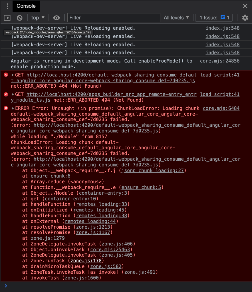 Issues with MFE project and app generators · Issue #8120 · nrwl/nx · GitHub