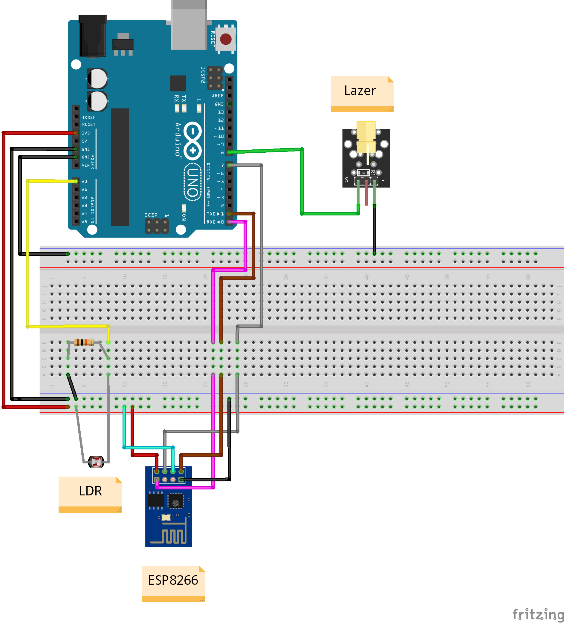 GitHub - bulutyelken/arduino-laser-sec-system: Arduino projects