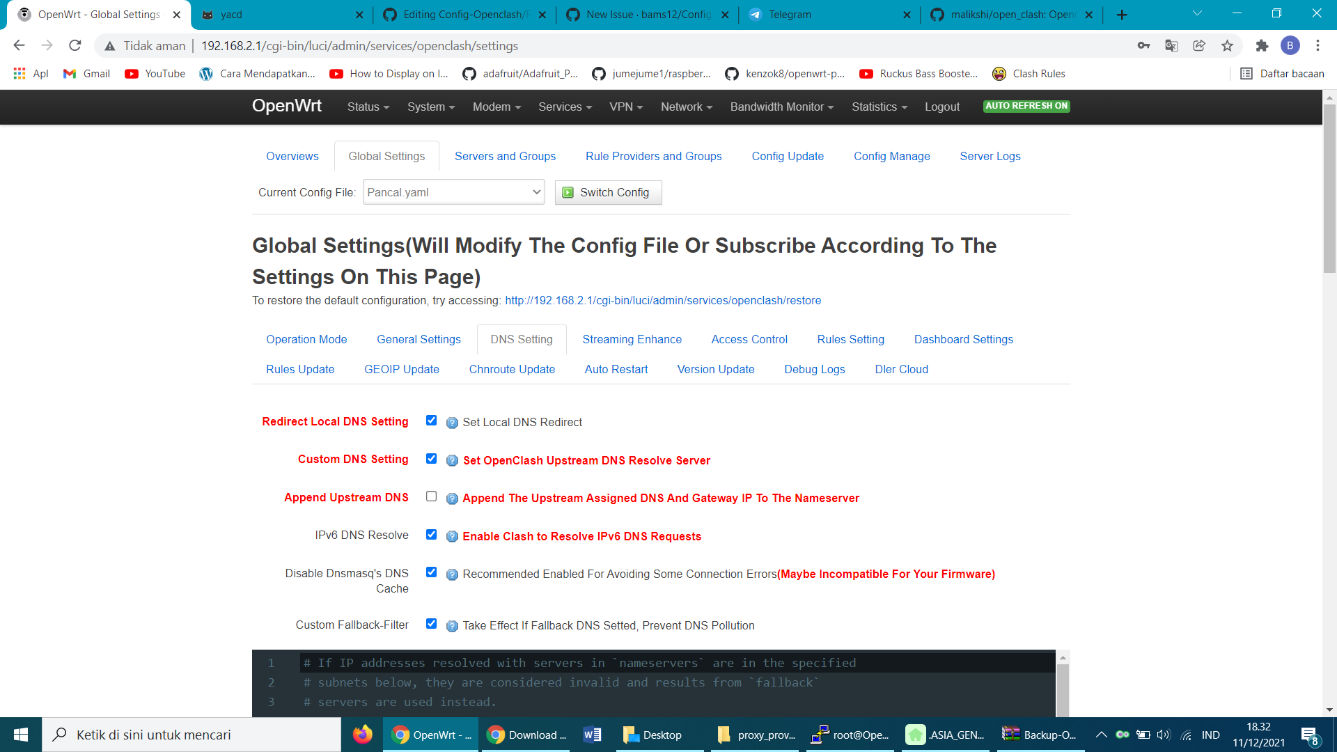 GitHub Bams12 Config Openclash Config Openclash Github bams12 config openclash config openclash