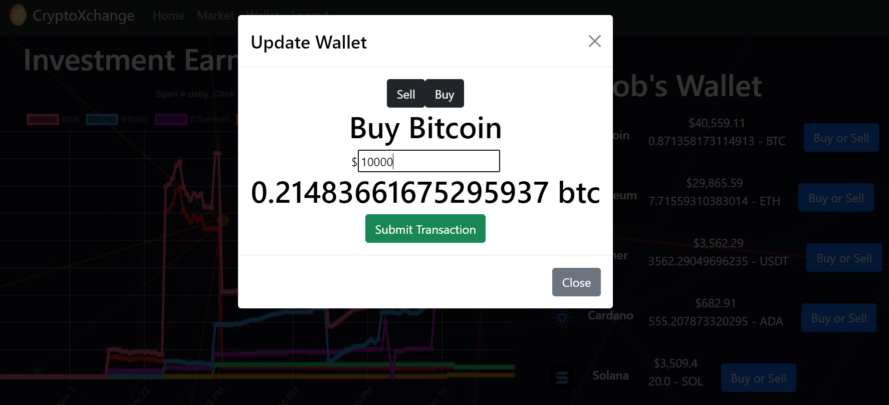 GitHub - TraeCoker/crypto-wallet-frontend: Front-end for mock crypto ...