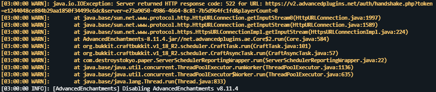 Plugin disables when loading · Issue #2945 · GC-spigot ...