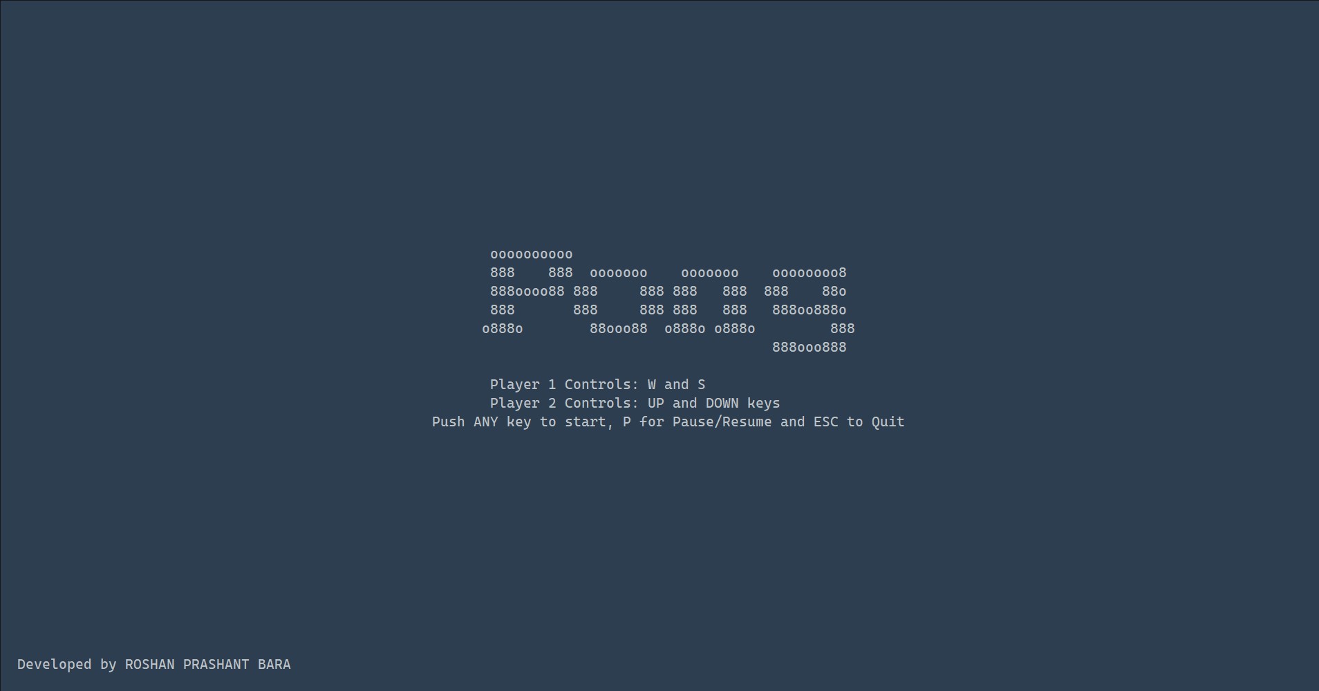 GitHub roshanbara/PongGameinC
